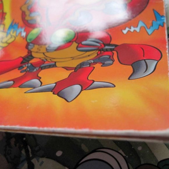 2 Digimon 3 Hole Folders Japanese Animation Anime School Digital Monsters 1999 - Picture 9 of 14